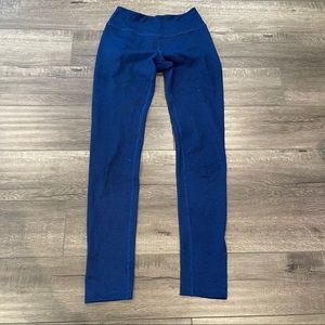 Beyond Yoga Leggings Blue Black Small